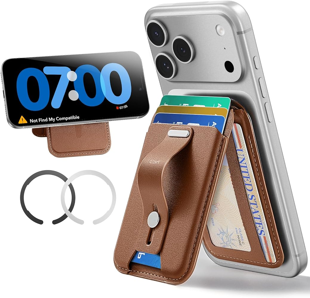 Amazon.co.jp: [ESR] 新登場 収納量アップ MagSafe カードケース 5枚